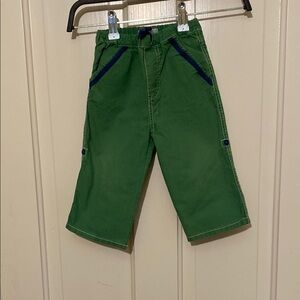 Green Kids Pants